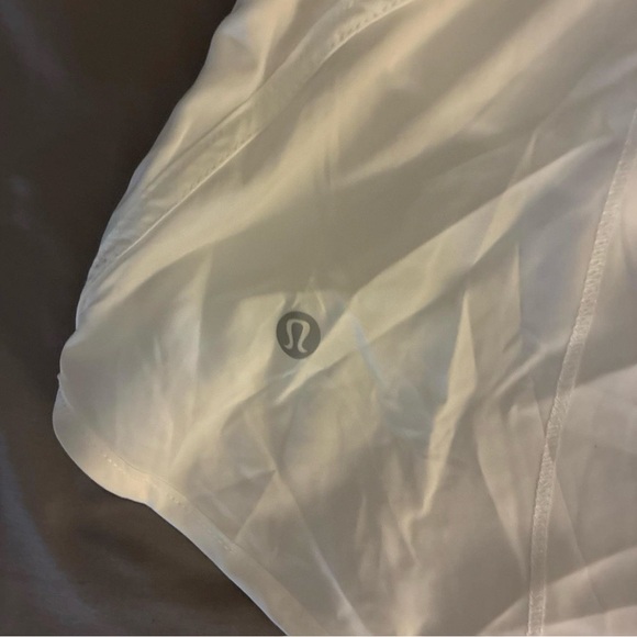 Lululemon Athletica White Athletic Shorts - Picture 3 of 3
